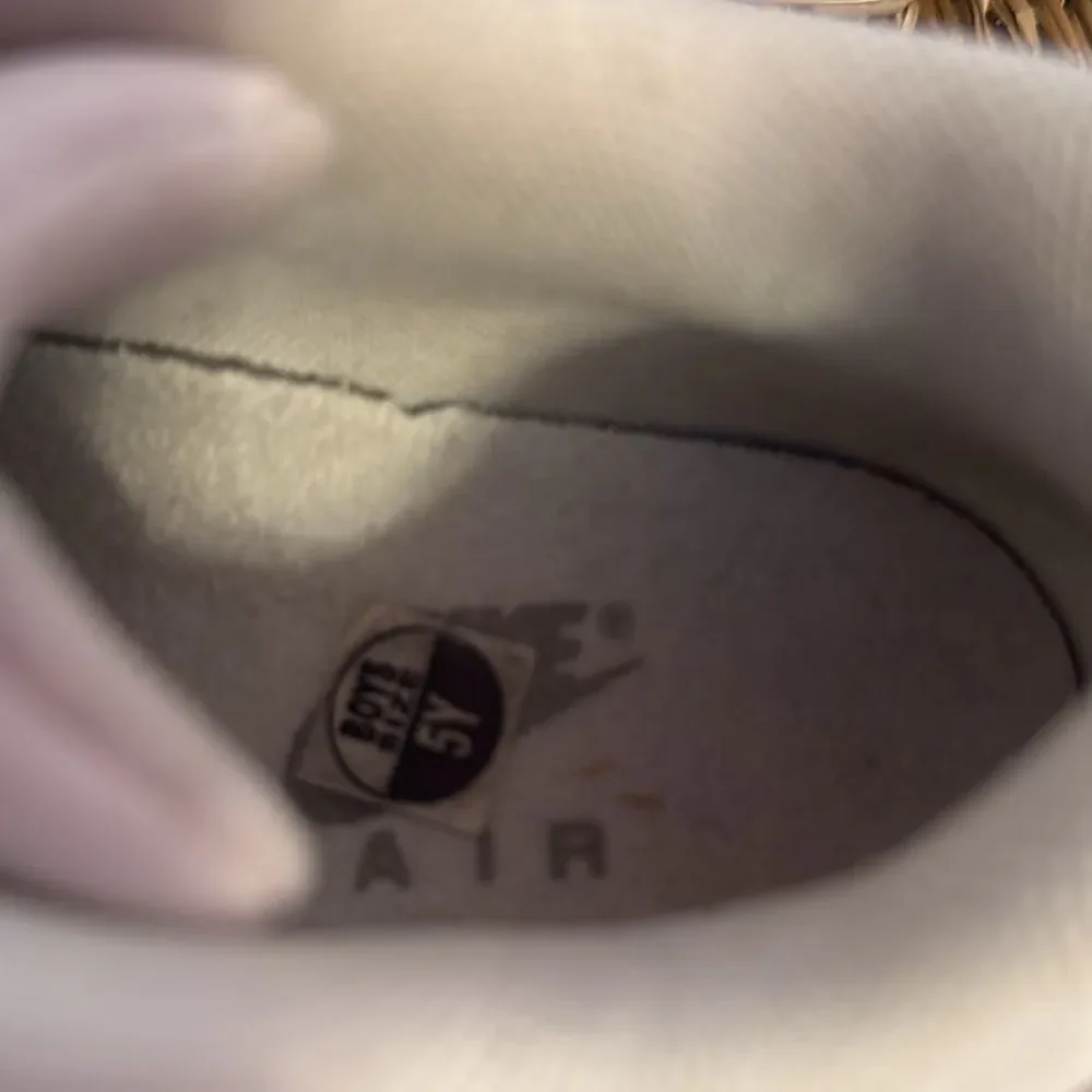 Nike Air Max White Sneakers - 5Y - Good Condition